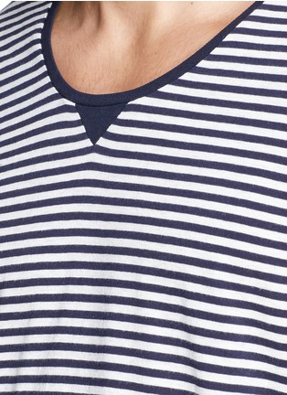 Detail View - Click To Enlarge - SCOTCH & SODA - 'Home Alone' stripe cotton jersey T-shirt