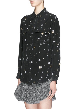 Front View - Click To Enlarge - EQUIPMENT - 'Signature' star print shirt