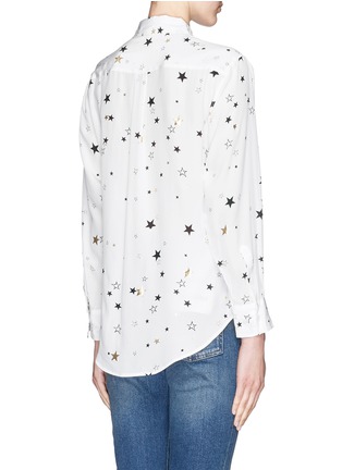 Back View - Click To Enlarge - EQUIPMENT - 'Signature' star print shirt