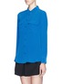 Front View - Click To Enlarge - EQUIPMENT - 'Slim Signature' silk crepe shirt
