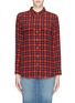 Main View - Click To Enlarge - EQUIPMENT - 'Slim Signature' tartan plaid shirt
