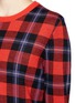 Detail View - Click To Enlarge - EQUIPMENT - 'Shane' buffalo check plaid sweater