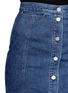 Detail View - Click To Enlarge - RACHEL COMEY - 'Range' flare fishtail hem denim skirt