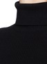 Detail View - Click To Enlarge - ELIZABETH AND JAMES - Rib knit turtleneck sleeveless sweater