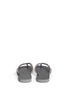 Back View - Click To Enlarge - UZURII - 'Classic' crystal flip flops