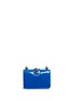 Back View - Click To Enlarge - VALENTINO GARAVANI - 'Rockstud Lock' mini colourblock patent leather chain bag