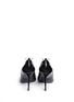Back View - Click To Enlarge - LANVIN - Pearl screw ornament leather pumps