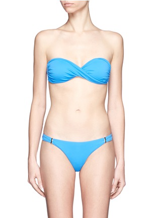 Main View - Click To Enlarge -  - Martinique twisted front bandeau bikini top