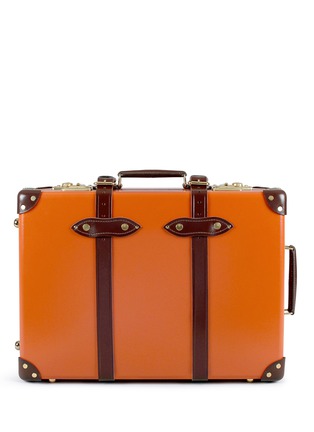 Main View - Click To Enlarge - GLOBE-TROTTER - Centenary 21" trolley case - Orange