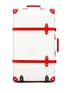 Back View - Click To Enlarge - GLOBE-TROTTER - Limited Edition X+Q Art 33" wheeled suitcase