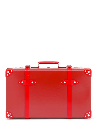 Back View - Click To Enlarge - GLOBE-TROTTER - Limited Edition X+Q Art 26" suitcase