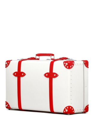 Figure View - Click To Enlarge - GLOBE-TROTTER - Limited Edition X+Q Art 26" suitcase