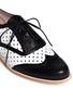 Detail View - Click To Enlarge - STUART WEITZMAN - Dandyperf perforated brogue shoes