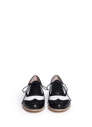 Figure View - Click To Enlarge - STUART WEITZMAN - Dandyperf perforated brogue shoes