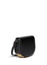 Front View - Click To Enlarge - ALEXANDER WANG - Lia stud leather messenger bag