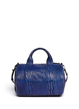 Back View - Click To Enlarge - ALEXANDER WANG - 'Rockie' brush leather duffle