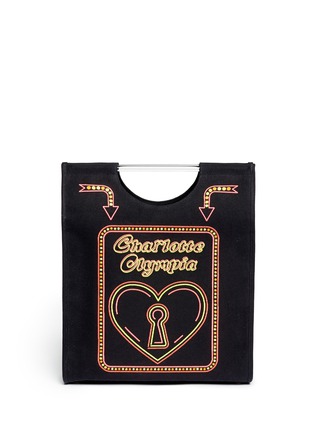 Main View - Click To Enlarge - CHARLOTTE OLYMPIA - Neon shopper