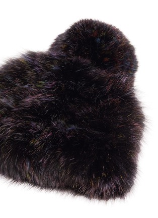 Detail View - Click To Enlarge - HOCKLEY - 'Rosella' fox fur pompom beanie