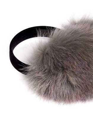 Detail View - Click To Enlarge - HOCKLEY - 'Icarus' fox fur earmuffs