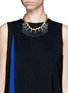 Figure View - Click To Enlarge - KENNETH JAY LANE - Spike chain necklace