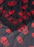 Detail View - Click To Enlarge - ALEXANDER MCQUEEN - Classic skull silk chiffon scarf
