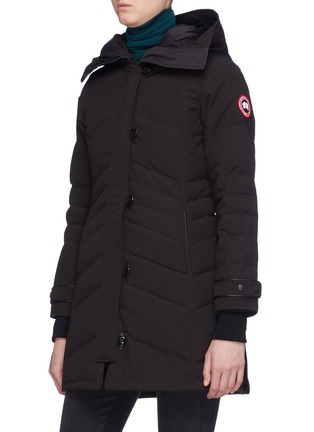 Detail View - Click To Enlarge - CANADA GOOSE - Lorette' coyote fur hooded down puffer parka