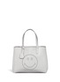 Main View - Click To Enlarge - ANYA HINDMARCH - 'Smiley Ebury Shopper' leather tote