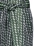 Detail View - Click To Enlarge - KUHO - Belted polka dot jacquard skirt