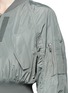 Detail View - Click To Enlarge - KUHO - Elastic waist bomber coat
