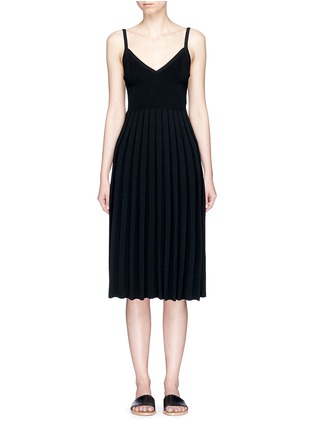 Main View - Click To Enlarge - ELIZABETH AND JAMES - 'Bonnie' rib knit camisole dress