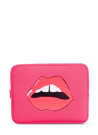 Main View - Click To Enlarge - CECILIA MA - Lip neoprene iPad case