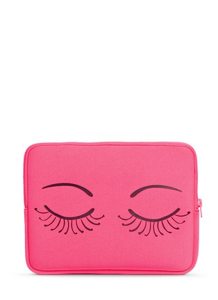 Figure View - Click To Enlarge - CECILIA MA - Lip neoprene iPad case