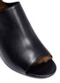 Detail View - Click To Enlarge - 3.1 PHILLIP LIM - 'Cube' rabbit fur lined leather mules