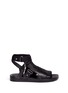 Main View - Click To Enlarge - 3.1 PHILLIP LIM - 'Nagano' stud crisscross band leather sandals