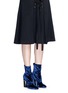 Figure View - Click To Enlarge - 3.1 PHILLIP LIM - 'Kyoto' crushed velvet zip boots