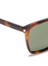 Detail View - Click To Enlarge - SAINT LAURENT - SL93' tortoiseshell acetate square sunglasses