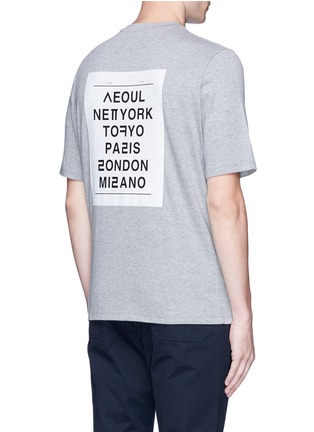 Back View - Click To Enlarge - NEWKIDZ - 'Love City Seoul' print unisex cotton T-shirt