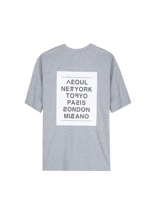 Figure View - Click To Enlarge - NEWKIDZ - 'Love City Seoul' print unisex cotton T-shirt