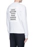 Back View - Click To Enlarge - NEWKIDZ - 'Love City New York' print unisex cotton sweatshirt