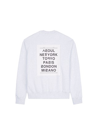 Figure View - Click To Enlarge - NEWKIDZ - 'Love City New York' print unisex cotton sweatshirt
