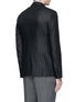 Back View - Click To Enlarge - LANVIN - Glitter stripe wool tuxedo blazer