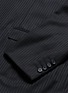 Detail View - Click To Enlarge - LANVIN - Slim fit stripe wool jacquard blazer