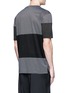 Back View - Click To Enlarge - LANVIN - Colourblock stripe T-shirt