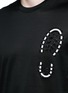 Detail View - Click To Enlarge - LANVIN - Footstep embroidery T-shirt