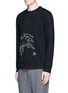 Front View - Click To Enlarge - LANVIN - 'Groovin Spider' embroidered sweatshirt