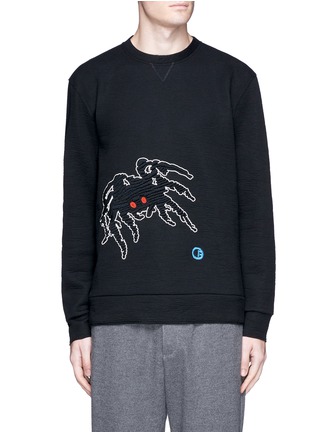 Main View - Click To Enlarge - LANVIN - 'Groovin Spider' embroidered sweatshirt