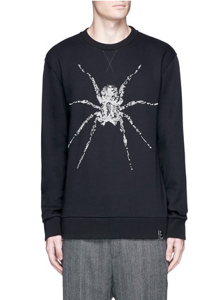 Main View - Click To Enlarge - LANVIN - Spider embroidered sweatshirt