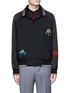 Main View - Click To Enlarge - LANVIN - Spider embroidery baseball jacket