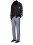 Figure View - Click To Enlarge - LANVIN - Spider embroidery baseball jacket