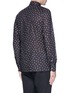 Back View - Click To Enlarge - LANVIN - Slim fit spider print cotton shirt